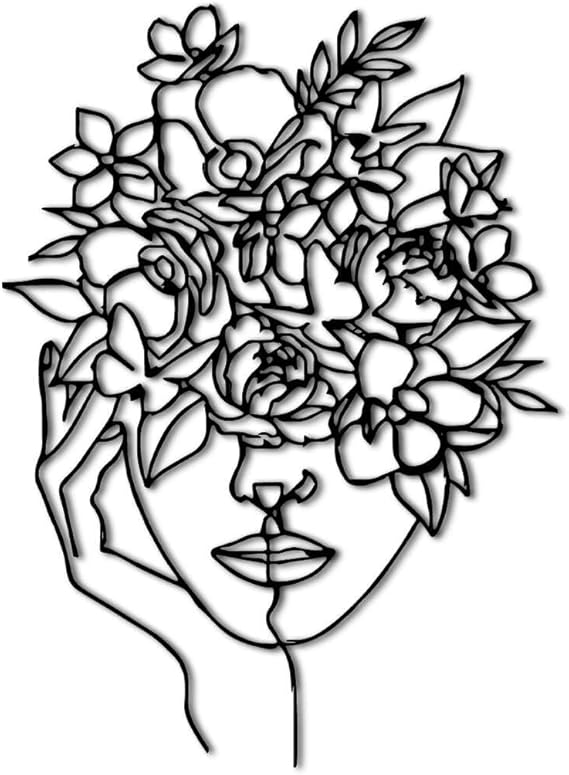 🖤✨ Elegant Art Sculpture 🏛️🌿 | Chic Home Statement Piece 🌸💫