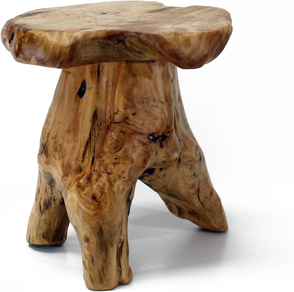 🌙✨ Rustic Mushroom Nightstand 🍄🌿 | Cozy Natural Wood Accent 🌟