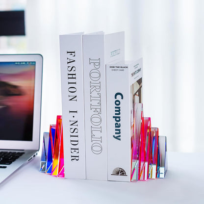 📚✨ Geometric Bookends 🔺🖤 | Stylish Desk & Shelf Decor 🌿💫