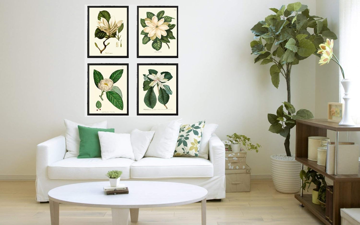🌸✨ Magnolia Wall Art 🖼️🌿 | Elegant Floral Décor 💛🏡