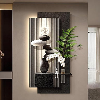 🪨 Elegant Sandstone Wall Art 🎨 Modern 3D Decor 🌿