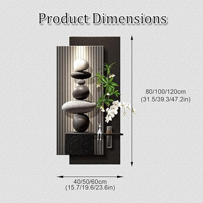 🪨 Elegant Sandstone Wall Art 🎨 Modern 3D Decor 🌿