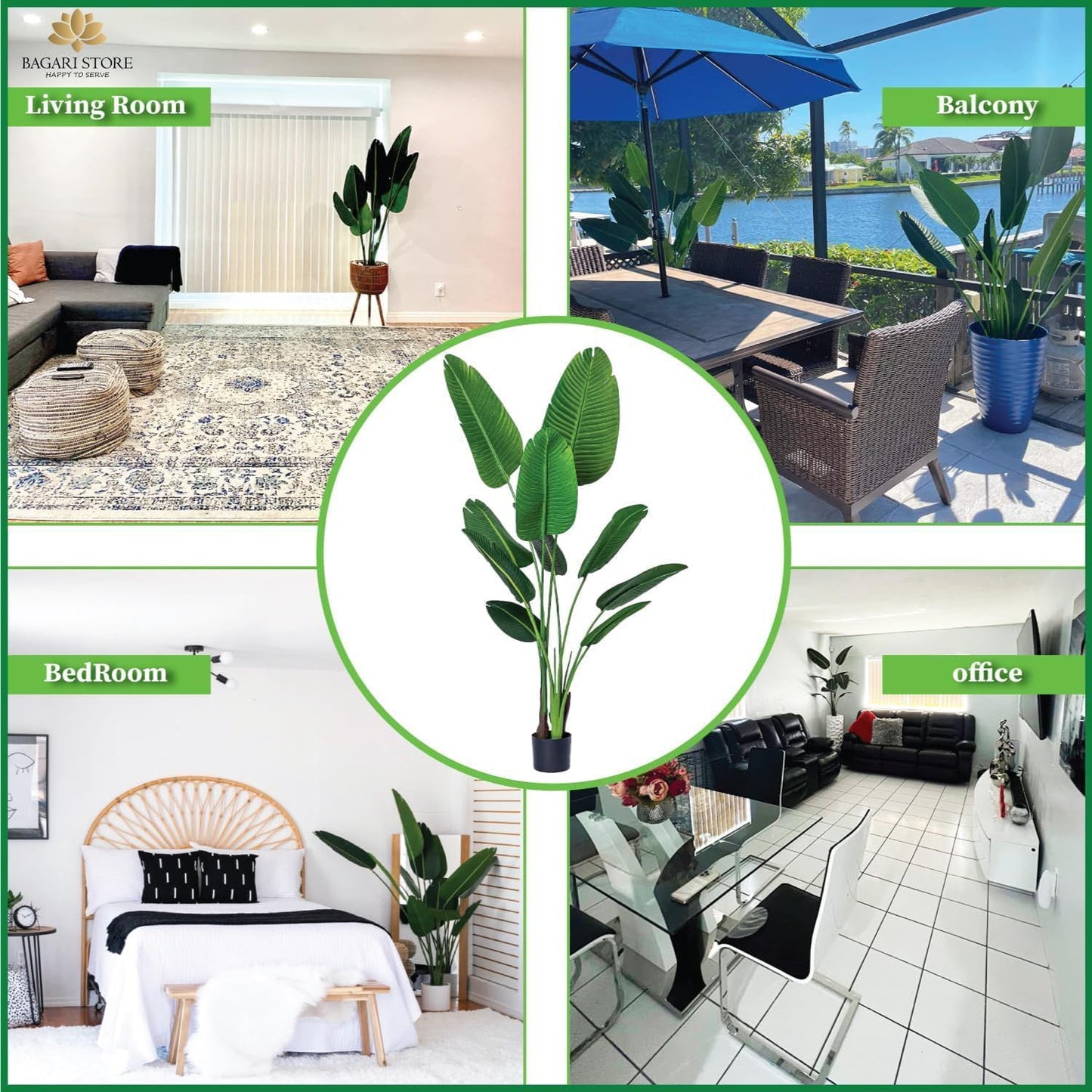 🌿✨ Lush Paradise Tree 🍃🏡 | Indoor Greenery Magic 🌸🌞