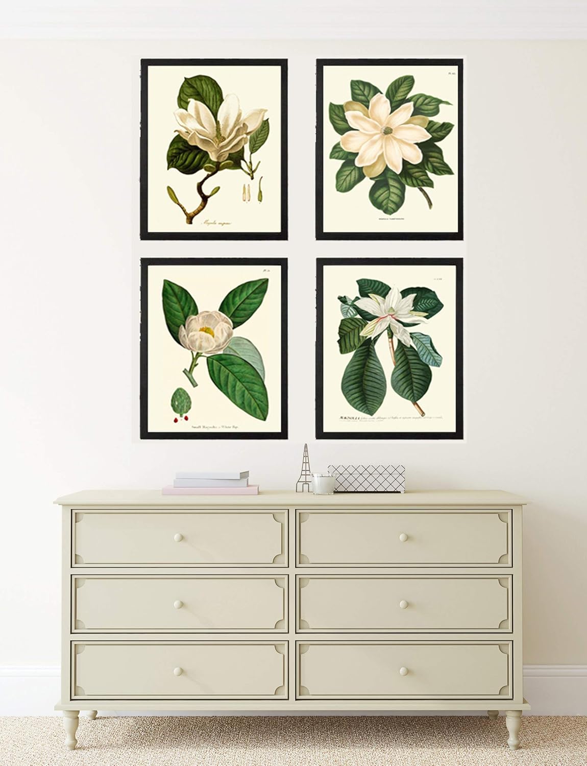 🌸✨ Magnolia Wall Art 🖼️🌿 | Elegant Floral Décor 💛🏡