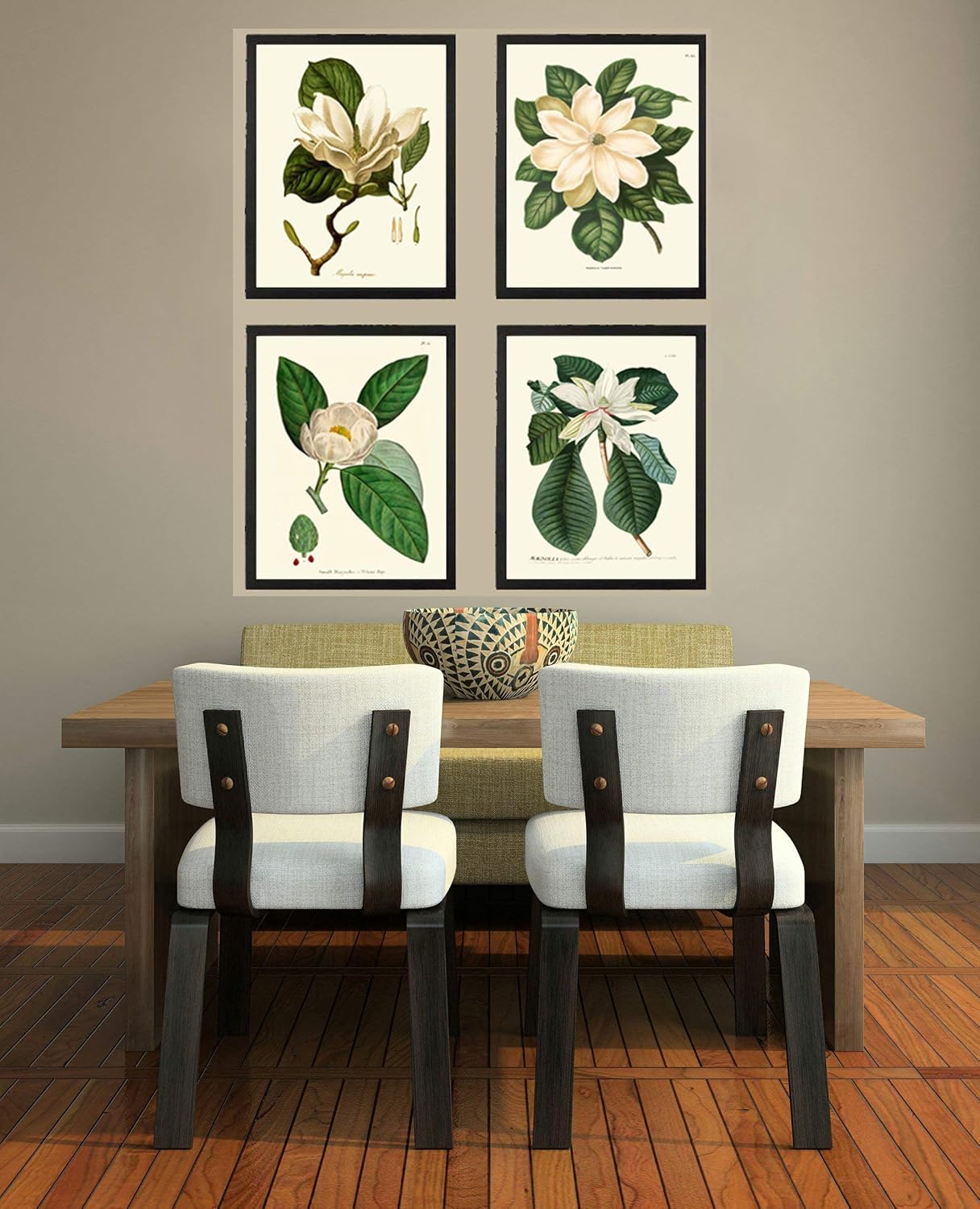 🌸✨ Magnolia Wall Art 🖼️🌿 | Elegant Floral Décor 💛🏡
